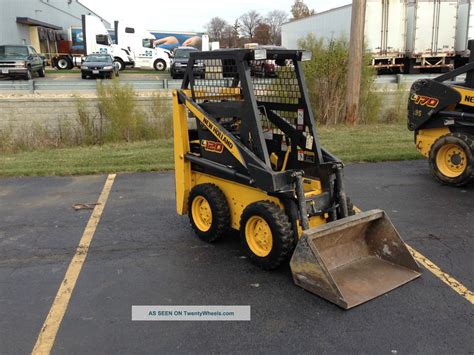 new holland l120 skid steer for sale|NEW HOLLAND LS120 Skid Steers For Sale.